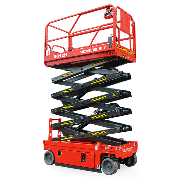 Scissor lift forklift